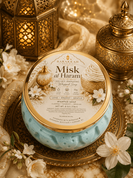 Velvet Frosting Whipped Soap - Misk al - Haram - Barakkah Boutique