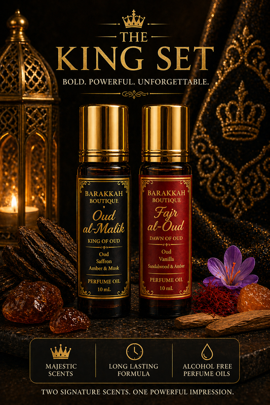 The King Set 2-Piece Perfume Oil Collection | 10 mL Each
