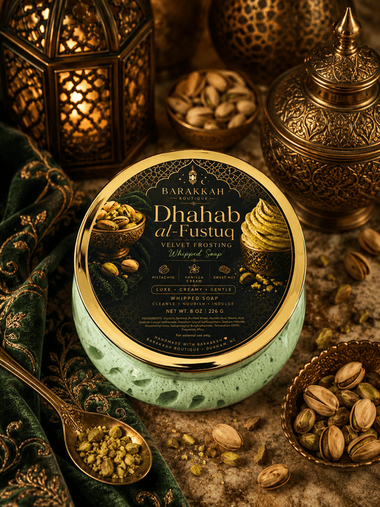 Velvet Frosting Whipped Soap - Dhahab al - Fustuq - Barakkah Boutique