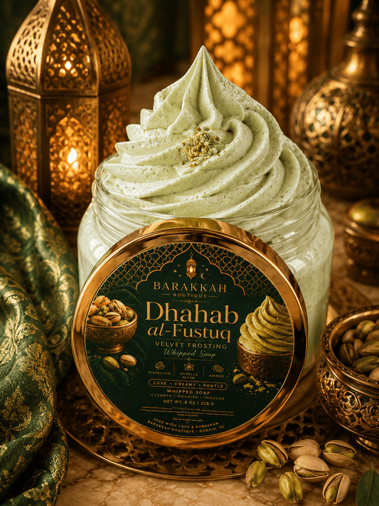 Velvet Frosting Whipped Soap - Dhahab al - Fustuq - Barakkah Boutique