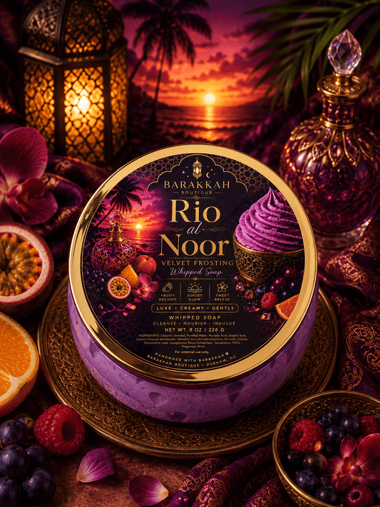 Velvet Frosting Whipped Soap - Rio al - Noor - Barakkah Boutique