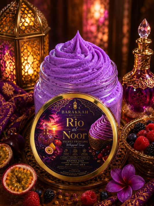 Velvet Frosting Whipped Soap - Rio al - Noor - Barakkah Boutique